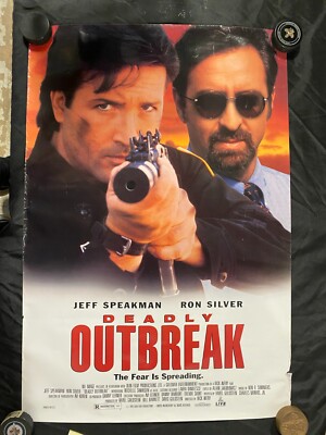 1995 Vintage Deadly Outbreak 27x40 Promo Movie Poster NH PB38