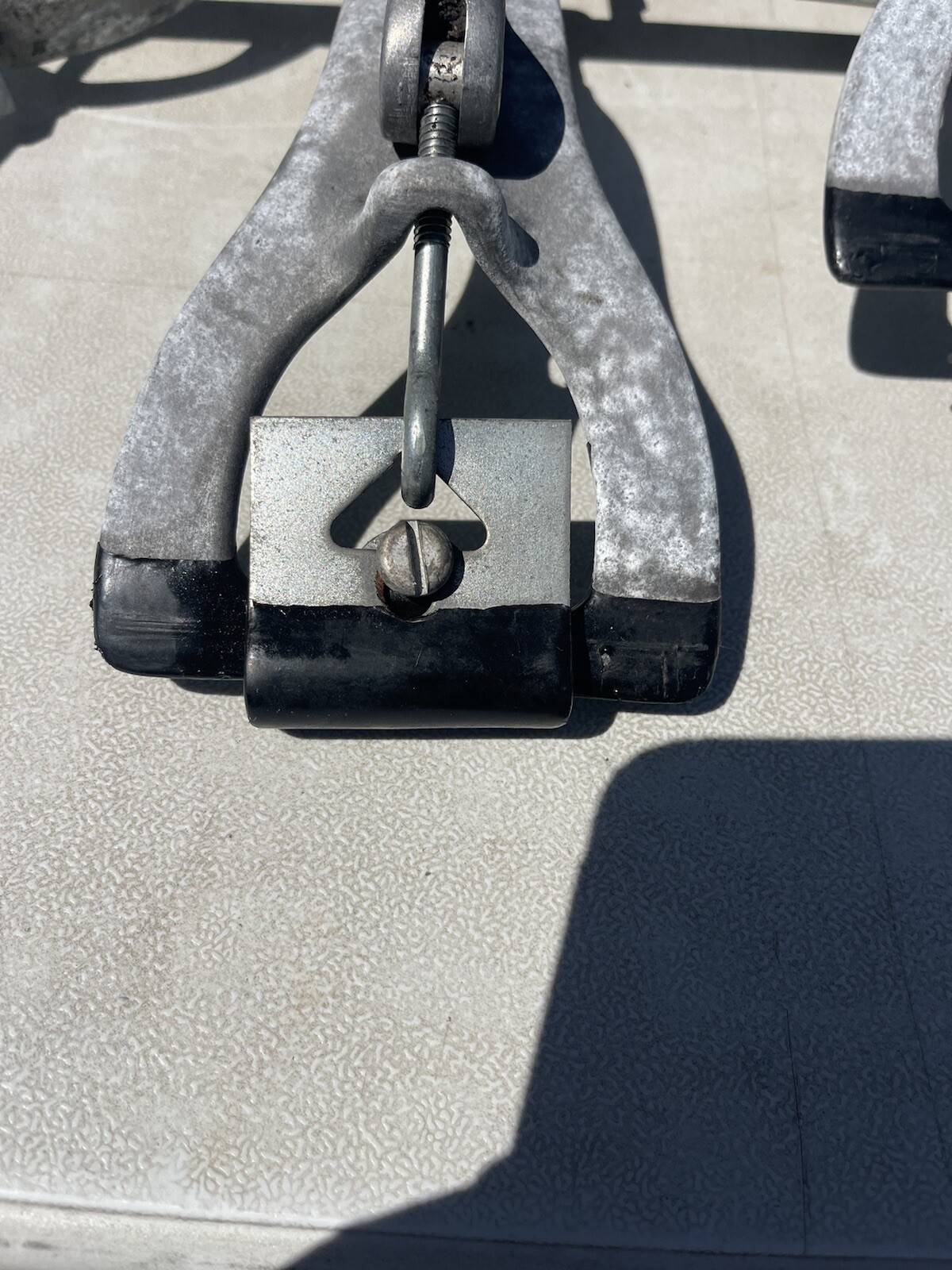 Vintage QuickNEasy Roof Rack / Gutter Rack w 74”Load Bars Original