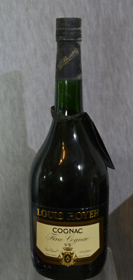 ALTE SAMMLERFLASCHE - LOUIS ROYER COGNAC - AUS DEN 1970er JAHREN