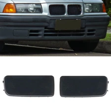 Driver & Passenger Fog Light Hole Cover Bezel Trim For BMW 3-Series E36 1990-98