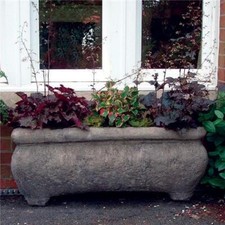 Continental Plant Trough 40cm Stone Garden Planter