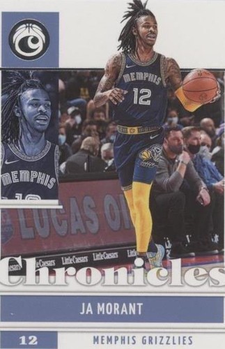 JA MORANT 2021-22 Panini Chronicles Bronze #7 NBA Grizzlies ID