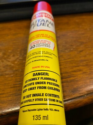 Ronson Butane Fuel 135 ml.4.57 fl oz Special Purchase
