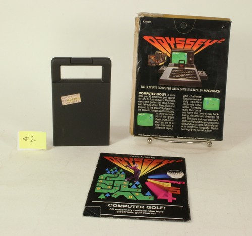 Vintage Odyssey 2 Boxed Game Computer Golf! #2 - Picture 2 of 3