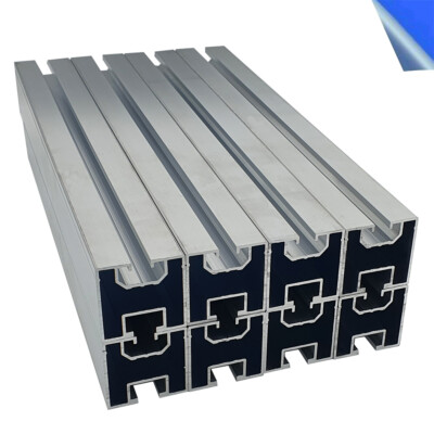 Solarprofil 40x40 mm BN Nut 8 & 10 Montageprofil | Sparpaket 8 100 m eloxiert