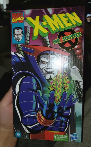 ACTION FIGURE MR. SINISTER MARVEL LEGENDS VHS RETRÒ SCALA 1:12 CARTONE ANIMATO ANNI '90 - Foto 2 di 3