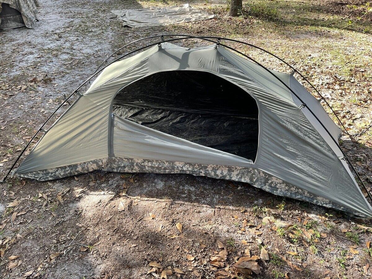 IMPROVED COMBAT SHELTER USGI US MILITARY ORC ACU ICS ONE MAN IMPROVED COMBAT SHELTER USGI US MILITARY ORC ACU ICS ONE MAN