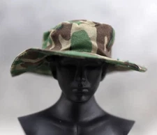 1/6 Scale Solider Sniper Jungle Camo Hat Model for 12" Action Figure Accessories