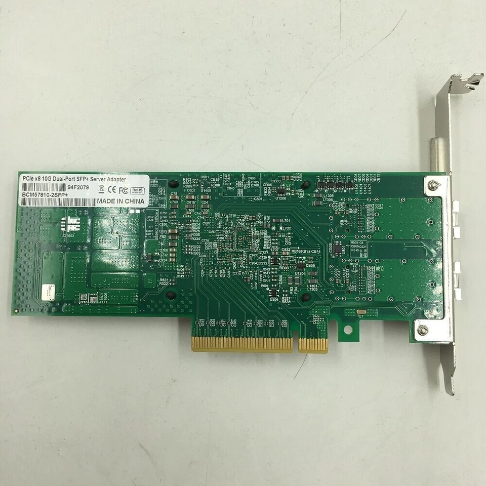 New DELL BROADCOM BCM57810S 10GB Dual Port SFP+ PCI-E Ethernet Network Adapter - Image 3 of 4