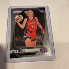 2024 Prizm WNBA Julie Vanloo Base RC Washington Mystics #42 NM
