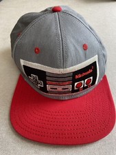Nintendo Video Game Controller NES Official Snapback Gamer Hat Grey and Red 2012