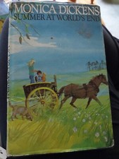 Summer at World's End By Monica Dickens Heinemann Hardback Dustjacket 1977