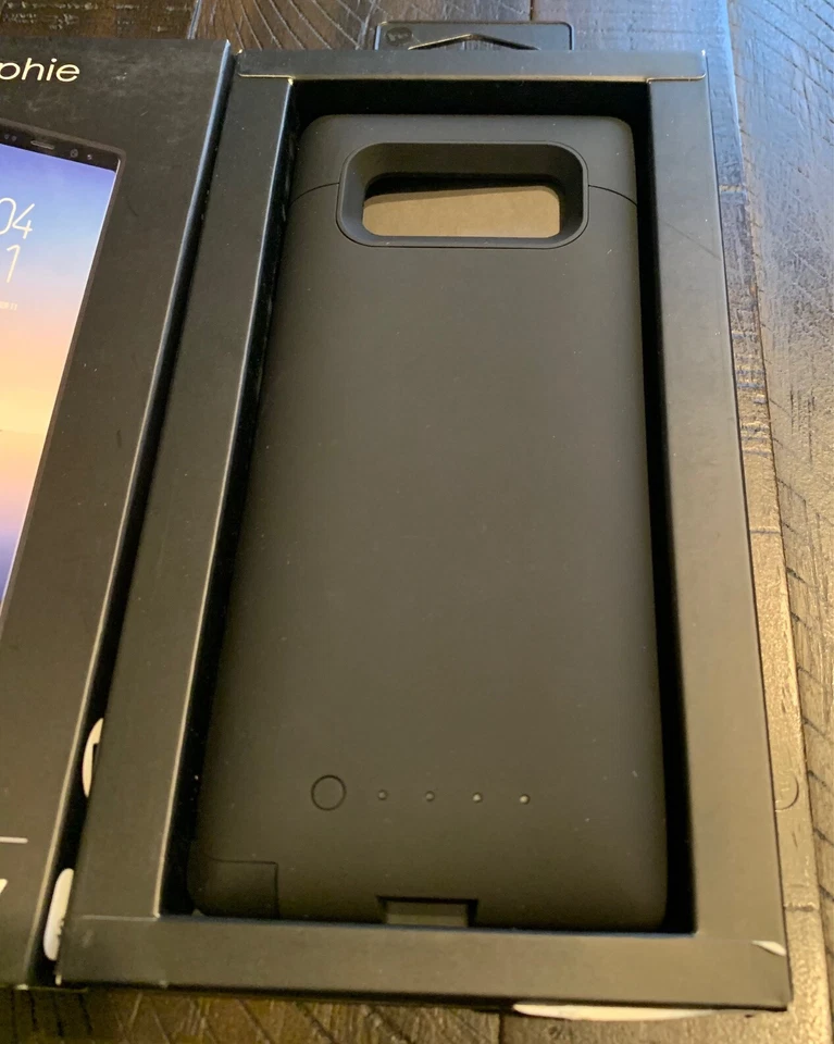 Capa bateria carregamento sem fio Mophie Juice Pack para Galaxy Note8  - Imagem 3 de 4