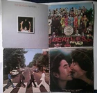 The Beatles : 4 vinyl LPs lot: Rarities, Abbey Road, Sgt. Pepper's, Milk & Honey