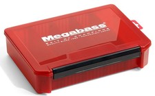 Megabass Lunker Lunch Box MB3020NDDM Red Deep Tackle Storage 9.4x7.5x2.4in
