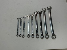 Vtg Armstrong 9 Pc Metric Combination Wrench Set 8mm-19mm Usa Made
