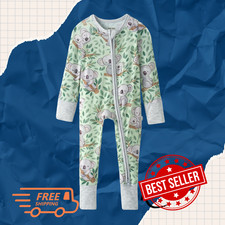  FASH SALE Little Sleepies Koala Cuddles Zippy Bamboo Zip Sleeper Pajamas