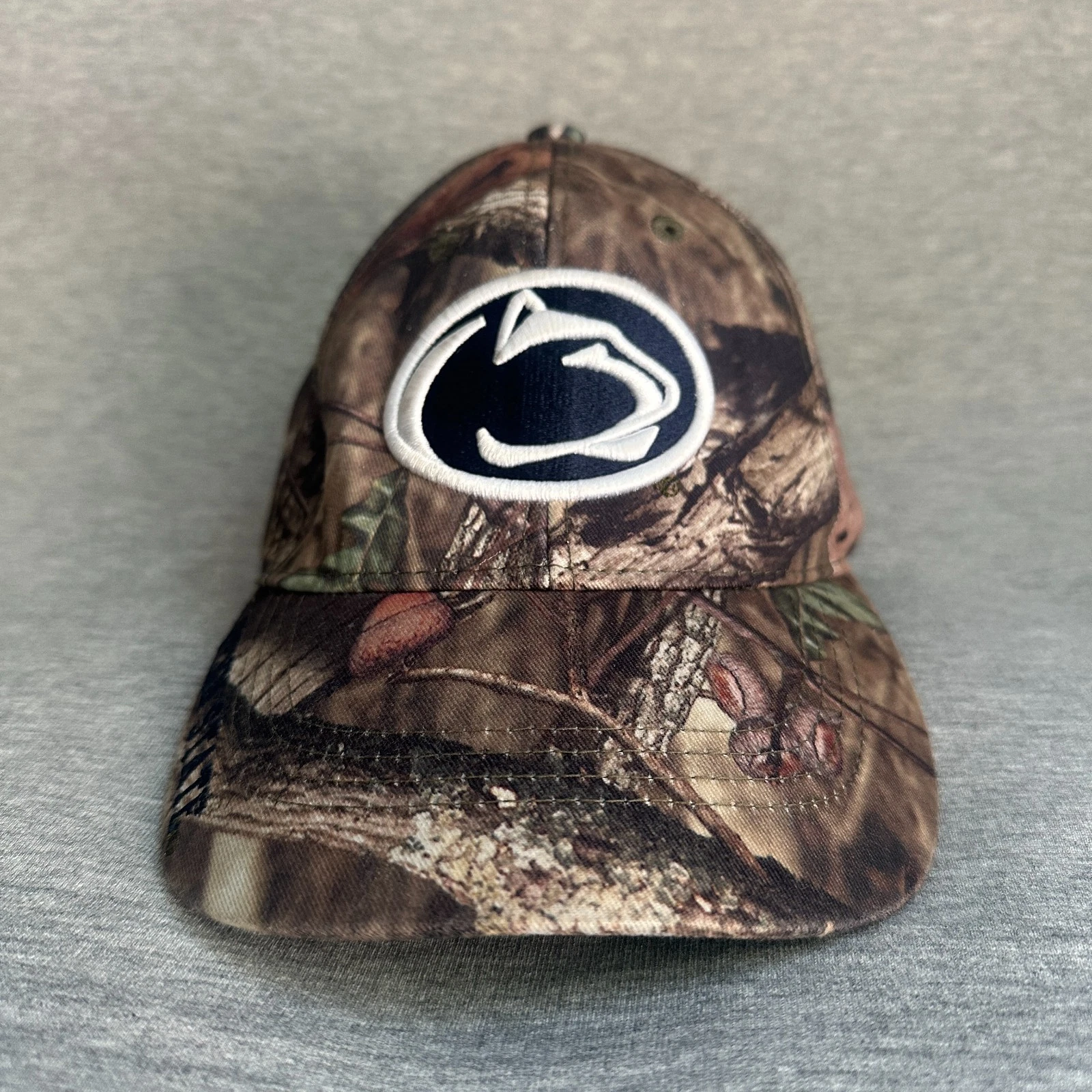 Penn State Nittany Lions Woodland Camo Baseball Hat Russell Athletic Adjustable