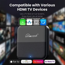 Ottocast Express HDMI Converter Car TV Mate Wireless Carplay Adapter Android