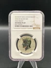 2014 W 50C REVERSE PROOF SILVER KENNEDY HALF DOLLAR NGC PF69 50TH ANNIVERSARY