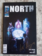 North #1 1st Print FN/VF HTF Signed Novel Comics Sawyer 