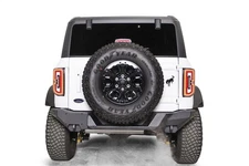 Fab Fours FB21-Y5251-1 Black Powder Coated Steel Bumper