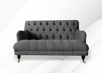 Design Polster Sitz Couch 2 Sitzer Zweisitzer Sofa Sofas Couchen Textil Stoff