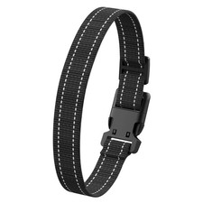 Bousnic Replacement Nylon Collar Strap for Shock One Size, Black