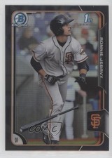 2015 Bowman Draft Chrome Asia Exclusive Black Refractor Ronnie Jebavy #79 0o6v