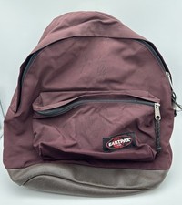 Eastpak Rucksack WYOMING Lederboden Weinrot Mimi Kraus Unetrschrift Schule Freiz