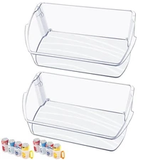 2PACK-UPGRADED 242079701 Refrigerator Door Bin, Compatible with Frigidaire Ke...