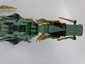 LEGO Ninjago Movie Green Mech Dragon 70612 99% Complete Build No Minifigs