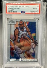 2024 Panini One And One Kevin Durant Manga PSA 8 Case Hit SSP