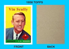 1958 Style Custom Made Art ACEO MLB Trading Cards Last Names M - Z