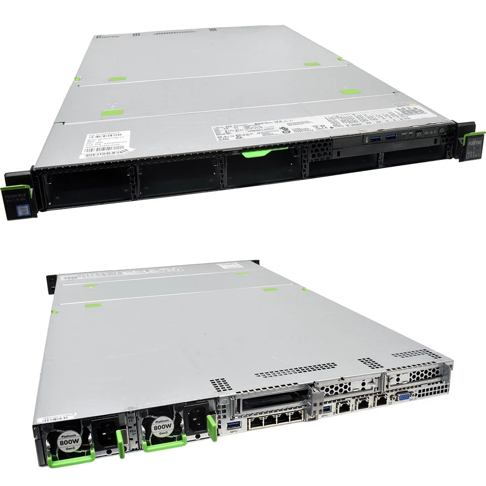 Fujitsu A3C40197123 Primergy RX2530 M4 Server ohne CPU ohne RAM 2xHS 4x SFF 2,5 - Bild 4 von 4