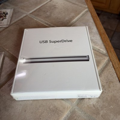 BRAND NEW SEALED APPLE USB SUPER DRIVE A1379 MD564LL/A EXTERNAL CD DVD OPTICAL