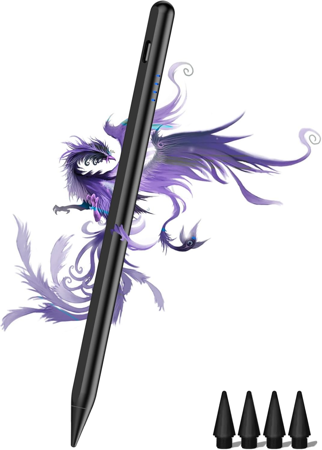 iPad 9th & 10th Gen Stylus Pen - Fast Charging, Palm Rejection, Apple Pencil Compatible