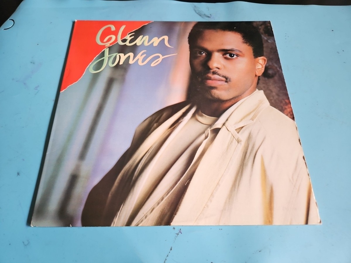 Glenn Jones ‎– Glenn Jones 1987 VG+ LP Album Funk Soul RnB
