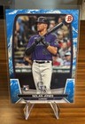 2023 Bowman - Nolan Jones #74 modello blu /125 (RC)