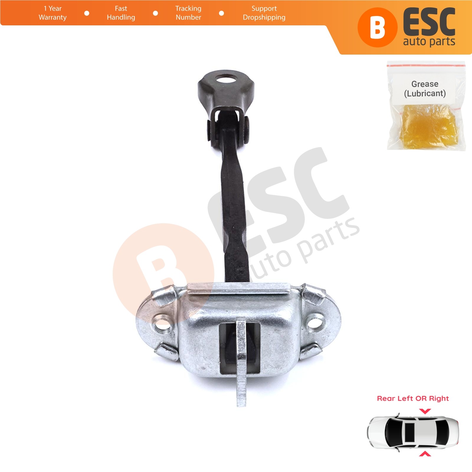 Rear Door Stop Check Assy Limiter for Toyota C-HR MK1 X1 AX10 AX50 2016-2024