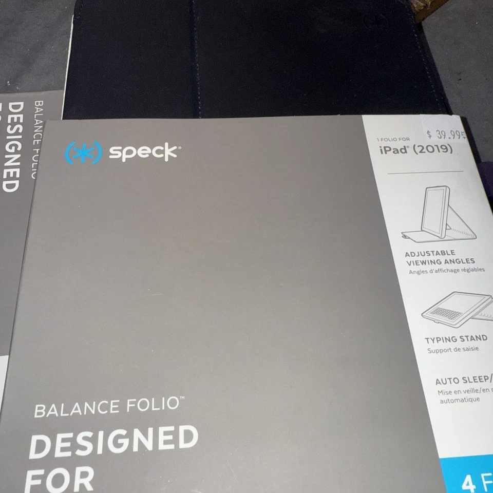 Speck Balance Folio Carrying Case for 10.2" Apple iPad 7th Generation - Image 2 of 2