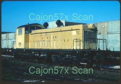 Slide originale - AIMCOR NW2 771 ex-RI a Galveston, TX. 5/03