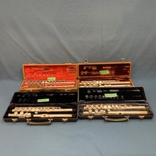 4 Artley Closed Hole Flutes for Restoration Flute