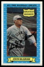 1970 Rold Gold Pretzels 3-D All-Time Baseball Greats #3 John McGraw