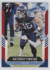 2021 Score Red Anthony Firkser #186 2eb