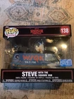Funko Pop Stranger Things Steve With The Squawk Van 138 Good Condition