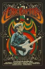 Eric Clapton Poster 2025 World Tour Nashville Boston Tokyo Concert