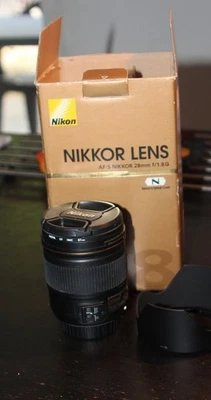 Objectif Nikon AF-S 28mm 1,8 G - Photo 1/4