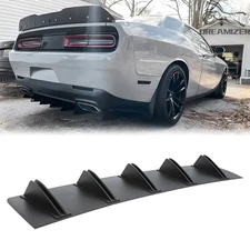 Rear Diffuser Bumper Spoiler Splitter Body Kit For Dodge Challenger 2008-2023