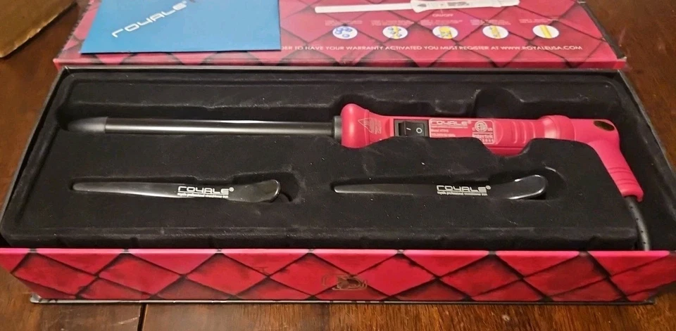 Rizador Pro Royale Hot Pink Professional Infinite 19 mm Cool Tip Nuevo  Foto 4 de 4